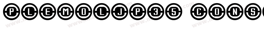 PlemolJP35 Console N字体转换